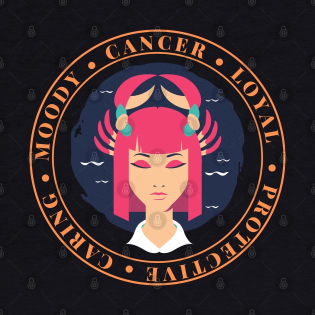 Cancer zodiac by A Jersey Store